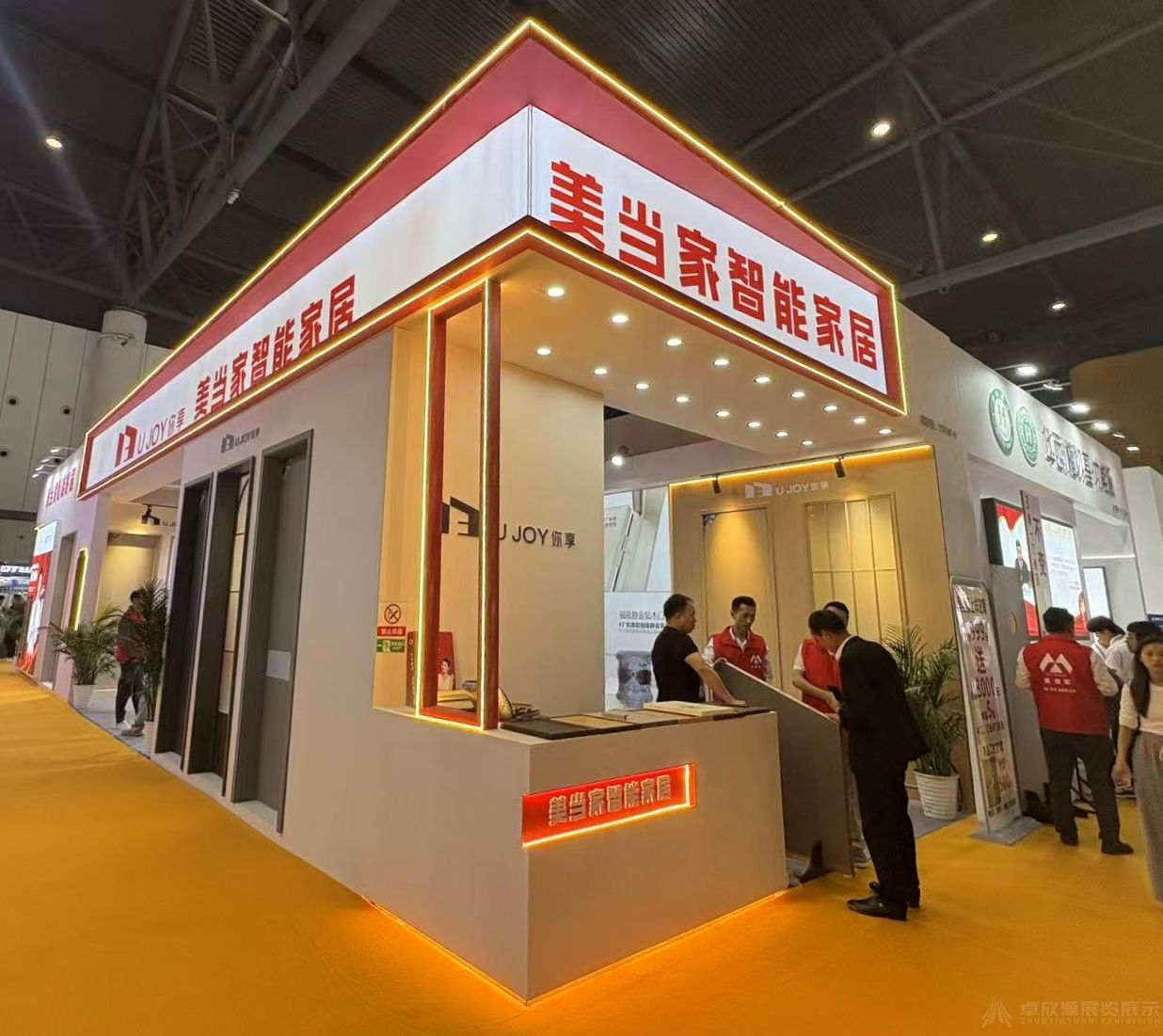 成都建博会|卓欣源圆满交付42家企业展台，每一个品牌都是焦点(15)