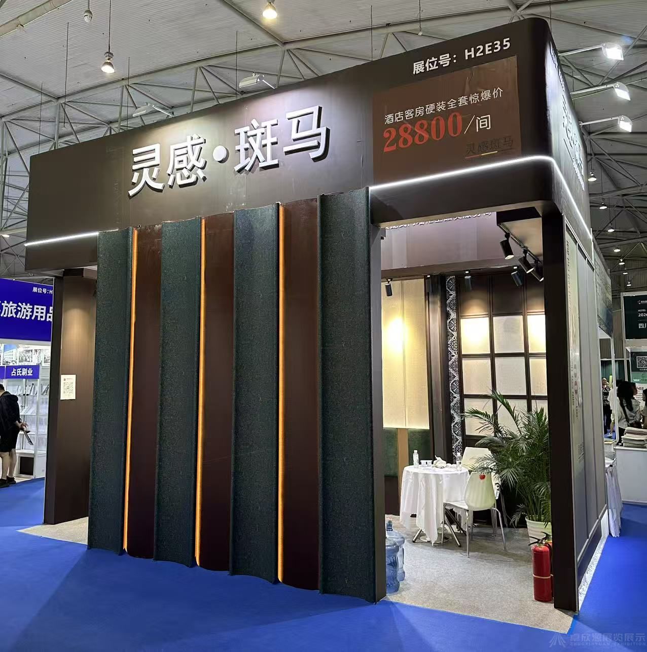 三大展台齐亮相—卓欣源赋能成都酒店展品牌空间(11)