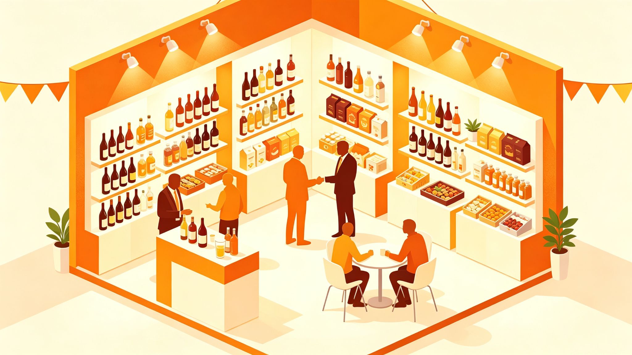 糖酒会展台搭建｜第115届南京秋糖展区、趋势与分品类布展策略(20)